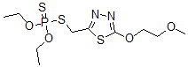 CAS#: 38090-90-3, Diethoxy-[[5-(2-Methoxyethoxy)-1,3,4-Thiadiazol-2-Yl]Methylsulfanyl]-Sulfanylidenephosphorane
