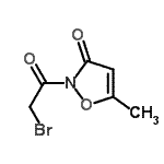 CAS 登录号：38100-61-7， 2-(溴乙酰基)-5-甲基-1,2-恶唑-3(2H)-酮