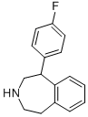 CAS 登录号：381249-50-9， 1-(4-氟苯基)-2,3,4,5-四氢-1H-苯并(d)氮杂卓