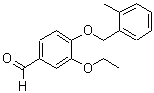 CAS 登录号：381680-28-0， 3-乙氧基-4-[(2-甲基苄基)氧基]苯甲醛
