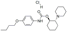 CAS 登录号：38198-52-6， [(1R,2R)-2-哌啶-1-基环己基]N-(4-丁氧基苯基)氨基甲酸酯盐酸盐