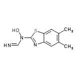 CAS#: 382135-86-6, N-(5,6-Dimethyl-1,3-benzothiazol-2-yl)-N-hydroxyimidoformamide