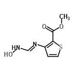 CAS#: 382136-25-6, Methyl 3-{(E)-[(Hydroxyamino)Methylene]Amino}-2-Thiophenecarboxylate
