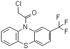 CAS 登录号：38221-55-5， 2-氯-1-(2-三氟甲基-吩噻嗪-10-基)-乙酮