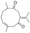 CAS#: 38230-32-9, (6Z,10S)-6,10-Dimethyl-3-Propan-2-Ylidenecyclodec-6-Ene-1,4-Dione
