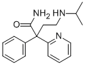 CAS 登录号：38236-46-3， 2-苯基-4-(丙-2-基氨基)-2-吡啶-2-基丁酰胺