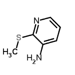 CAS 登录号：38240-22-1， 2-(甲硫基)-3-吡啶胺