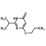 CAS 登录号：38249-41-1， 2-异丙基-6-丙氧基-4(1H)-嘧啶酮