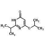 CAS 登录号：38249-42-2， 6-异丙氧基-2-异丙基-4(1H)-嘧啶酮