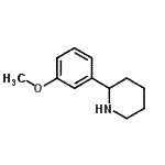 CAS#: 383128-22-1, 2-(3-Methoxyphenyl)Piperidine