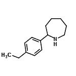CAS 登录号：383131-12-2， 2-(4-乙基苯基)氮杂环庚烷