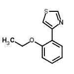 CAS#: 383145-44-6, 4-(2-Ethoxyphenyl)-1,3-Thiazole