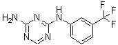 CAS#: 3832-69-7, N2-[3-(Trifluoromethyl)Phenyl]-1,3,5-Triazine-2,4-Diamine