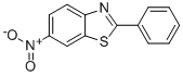 CAS 登录号：38338-23-7， 6-硝基-2-苯基苯并噻唑