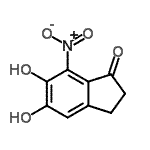 CAS#: 383382-47-6, 5,6-Dihydroxy-7-Nitro-1-Indanone