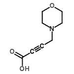 CAS 登录号：38346-95-1， 4-(4-吗啉基)-2-丁炔酸