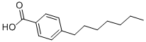 CAS 登录号：38350-87-7， 4-庚基苯甲酸