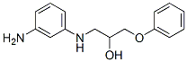 CAS 登录号：38353-82-1， 1-[(3-氨基苯基)氨基]-3-苯氧基丙-2-醇