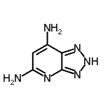 CAS#: 38359-78-3, 2H-[1,2,3]Triazolo[4,5-b]Pyridine-5,7-Diamine