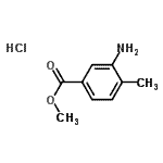 CAS#: 383677-41-6, methyl 3-amino-4-methyl-benzoate hydrochloride