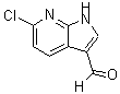 CAS 登录号：383875-59-0， 6-氯-1H-吡咯并[2,3-b]吡啶-3-甲醛
