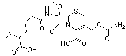 CAS 登录号：38429-35-5， 头孢霉素