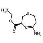 CAS#: 384330-28-3, Ethyl (3S)-5-Amino-2,3,6,7-Tetrahydro-1,4-Thiazepine-3-Carboxylate