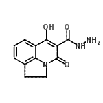 CAS#: 384360-73-0, 6-Hydroxy-4-Oxo-1,2-Dihydro-4H-Pyrrolo[3,2,1-Ij]Quinoline-5-Carbohydrazide