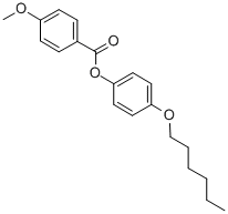 CAS#: 38454-29-4, 4-Hexyloxyphenyl 4-Methyloxybenzoate