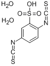 CAS 登录号：384819-92-5， 2,5-二异硫氰酸基-苯磺酸二水合物