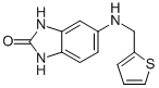 CAS 登录号：384858-25-7， 5-(噻吩-2-基甲基氨基)-1,3-二氢苯并咪唑-2-酮