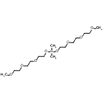 CAS#: 38495-30-6, 12,12-Dimethyl-2,5,8,11,13,16,19,22-Octaoxa-12-Silatricosane