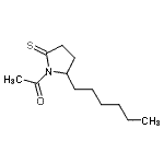 CAS#: 38513-94-9, 1-(2-Hexyl-5-Thioxo-1-Pyrrolidinyl)Ethanone