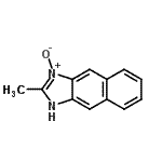 CAS 登录号：38515-18-3， 2-甲基-1H-萘并[2,3-d]咪唑3-氧化物