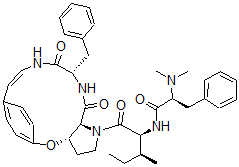 CAS 登录号：38541-74-1， 安木非宾碱B