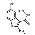 CAS 登录号：385795-87-9， 5-羟基-2-甲基-1-苯并呋喃-3-甲酰肼