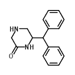 CAS 登录号：385801-95-6， 6-(二苯基甲基)-2-哌嗪酮