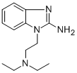 CAS 登录号：38652-79-8， 1-(2-二乙基氨基-乙基)-1H-苯并咪唑-2-胺