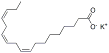 CAS 登录号：38660-45-6， (9E,12E,15E)-十八碳-9,12,15-三烯酸钾