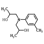CAS#: 38668-49-4, 1,1'-[(3-Methylphenyl)Imino]Di(2-Propanol)