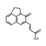 CAS#: 386715-45-3, (2E)-3-(4-Oxo-1,2-Dihydro-4H-Pyrrolo[3,2,1-Ij]Quinolin-5-Yl)Acrylic Acid