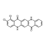 CAS#: 38720-66-0, 1,2-Dichloro-5,12-Dihydroquinolino[2,3-b]Acridine-7,14-Dione