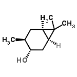 CAS 登录号：38748-96-8， (1S,3S,4S,6R)-4,7,7-三甲基去甲蒈-3-醇