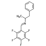 CAS 登录号：38771-49-2， (E)-1-(五氟苯基)-N-(1-苯基-2-丙基)甲亚胺