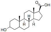 CAS#: 38775-99-4, (3R,5R,8R,9S,10S,13S,14S,17S)-3-Hydroxy-10,13-Dimethyl-2,3,4,5,6,7,8,9,11,12,14,15,16,17-Tetradecahydro-1H-Cyclopenta[a]Phenanthrene-17-Carboxylic Acid