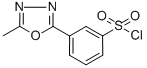 CAS#: 388088-81-1, 3-(5-Methyl-1,3,4-Oxadiazol-2-Yl)Benzenesulfonyl Chloride
