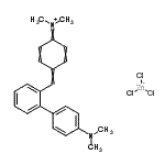 CAS 登录号：38845-49-7， 4-{[4'-(二甲基氨基)-2-联苯基]亚甲基}-N,N-二甲基-2,5-环己二烯-1-亚氨鎓三氯锌酸盐(1-)
