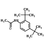 CAS 登录号：38896-23-0， N-[2,4-二(2-甲基-2-丙基)苯基]乙酰胺