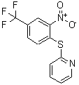 CAS 登录号：389084-12-2， 2-硝基-1-(2-吡啶基硫代)-4-(三氟甲基)苯