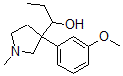 CAS 登录号：38912-99-1， 1-[3-(3-甲氧基苯基)-1-甲基吡咯烷-3-基]丙-1-醇